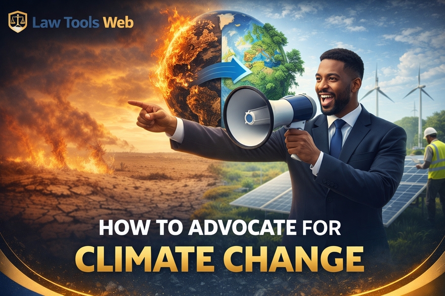 how to advocate for climate change